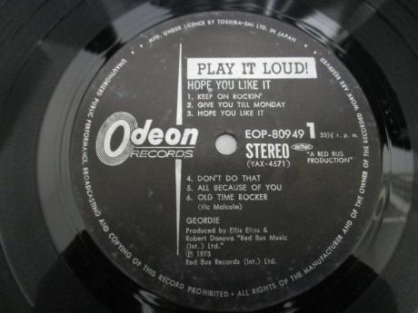 Geordie Hope You Like it Japan Orig. LP OBI BOOKLET