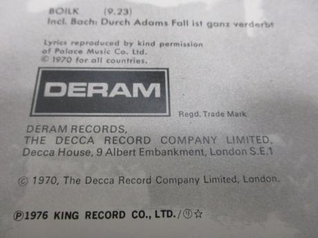 Egg The Polite Force Japan Orig. LP INSERT