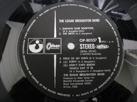 Edgar Broughton Band Same Title Japan Orig. LP INSERT