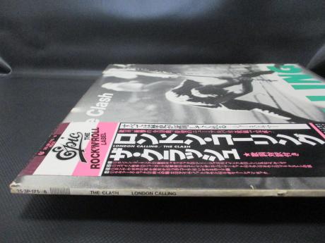 Clash London Calling Japan Early Press 2LP OBI G/F INSERT