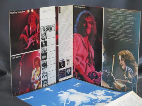 Peter Frampton Comes Alive Japan Tour ED 2LP OBI RARE POSTER