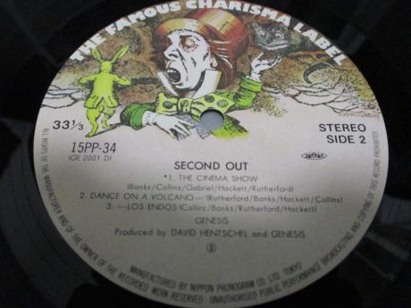 Genesis Seconds Out Japan Rare 2LP PURPLE OBI