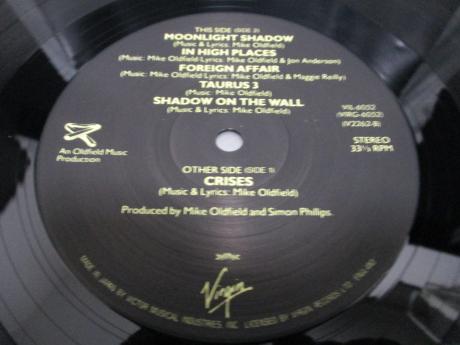 Mike Oldfield Crises Japan Orig. LP OBI INSERT