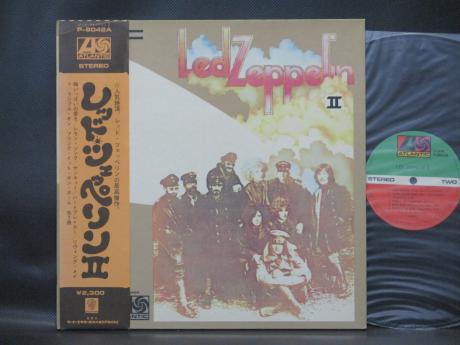 Led Zeppelin 2nd II Japan Early Press LP OBI INSERT