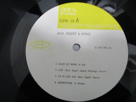 Jeff Beck Bogert & Appice Same Title Japan Orig. LP