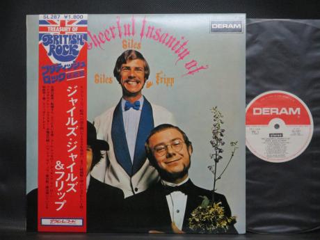 King Crimson Giles Giles and Fripp Cheerful Insanity Of Japan Rare LP OBI