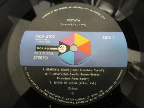 OSIBISA Woyaya Japan Orig. LP OBI G/F + INSERT