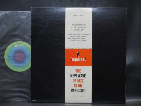 Milt Jackson Quartet Statements Japan Rare LP OBI INSERT