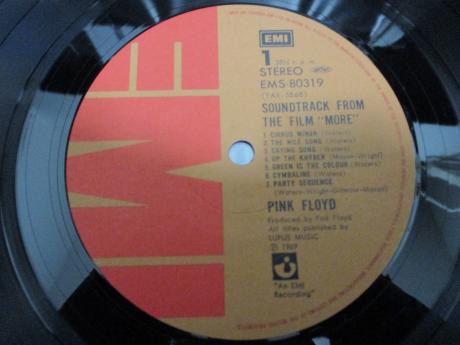 Pink Floyd OST MORE Japan EMI ED LP OBI G/F