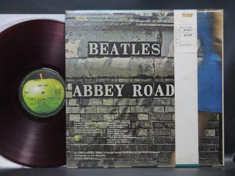 Beatles Abbey Road Japan Orig. LP OBI RED WAX