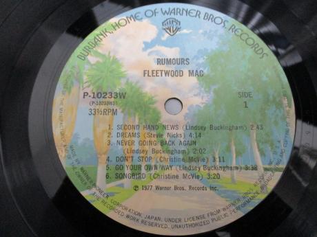 Fleetwood Mac Rumours Japan Orig. LP OBI INSERT