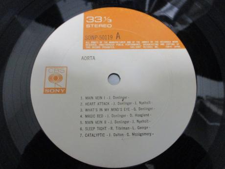 Aorta Same Title Japan Orig. LP INSERT
