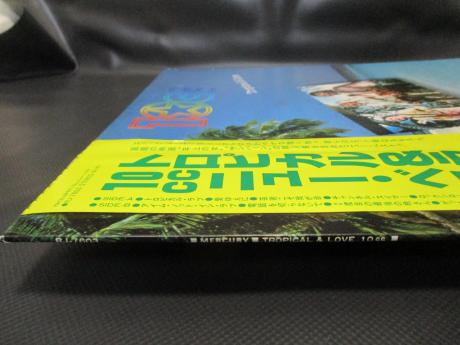 10cc Tropical & Love Japan ONLY LP OBI INSERT