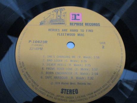 Fleetwood Mac Heroes Are Hard to Find Japan Orig. LP OBI