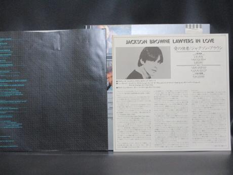 Jackson Browne Lawyers In Love Japan Orig. LP OBI