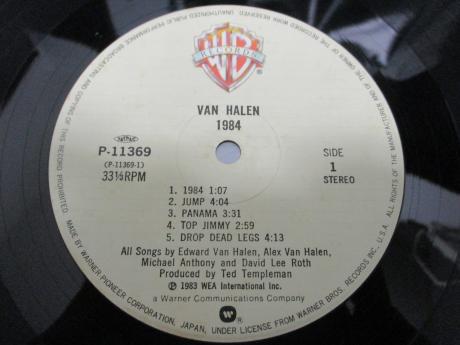 Van Halen 1984 Japan Orig. LP OBI