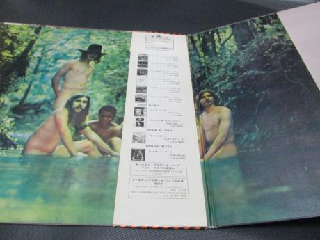 Allman Brothers Band 1st Same Title Japan Rare LP OBI