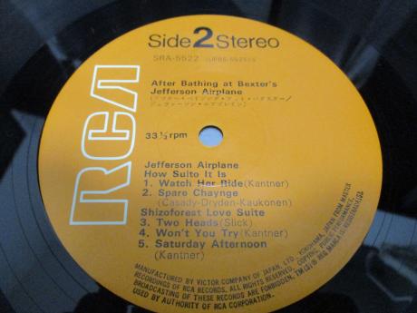 Jefferson Airplane After Bathing at Baxter’s Japan Early Press LP G/F + BOOKLET