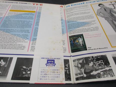 Paul Weller JAM Snap! Japan Orig. 2LP OBI INSERT