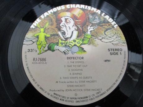 ( Genesis ) Steve Hackett Defector Japan Orig. LP OBI