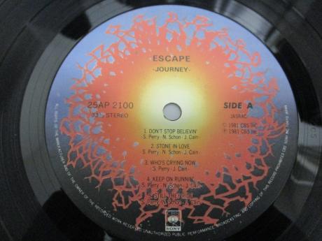Journey Escape Japan Early Press LP CAP OBI SHRINK