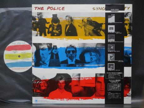 Police Synchronicity Japan Orig. LP OBI INSERT