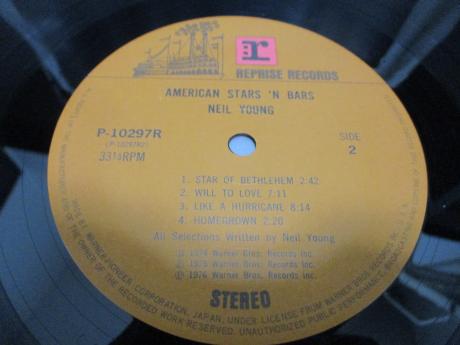 Neil Young American Stars ‘N Bars Japan Orig. LP OBI