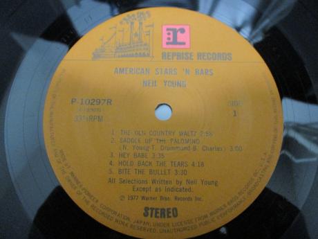 Neil Young American Stars ‘N Bars Japan Orig. LP OBI