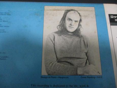 The Enid Robert John Godfrey Fall Of Hyperion Japan Orig. PROMO LP OBI WHITE LABEL