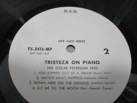 Oscar Peterson Trio Mellow Mood Japan Orig. PROMO LP G/F DIF WHITE LABEL
