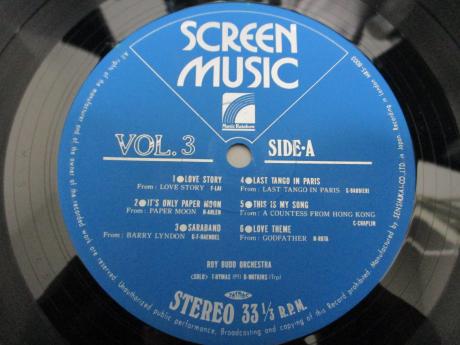Roy Budd And His Orchestra Screen Music Vol. 3 Japan ONLY LP OBI Marlon Brand