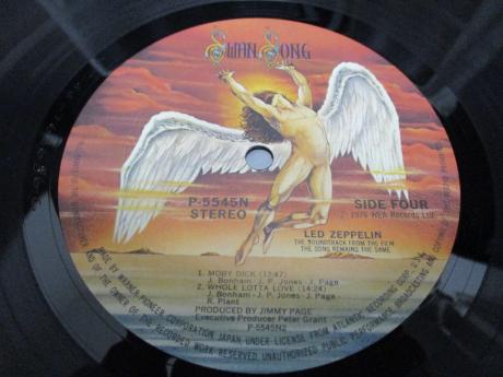 Led Zeppelin OST Song Remains the Same Japan Orig. 2LP OBI