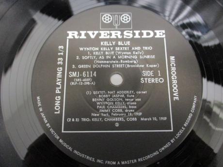 Wynton Kelly Kelly Blue Japan Rare LP BROWN OBI