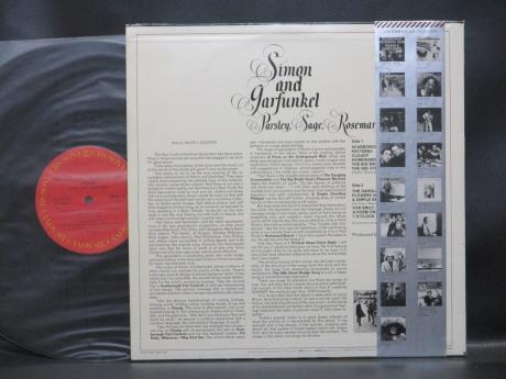 Simon And Garfunkel Parsley Sage Rosemary And Thyme Japan Rare LP SILVER OBI