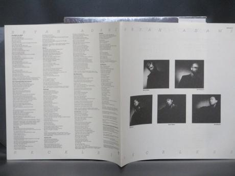 Bryan Adams Reckless Japan Orig. LP OBI SHRINK