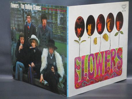Rolling Stones Flowers Japan Orig. LP G/F DIF COVER