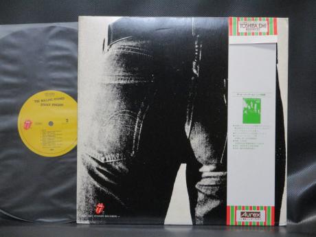 Rolling Stones Sticky Fingers Japan EMI LP OBI ZIPPER COVER