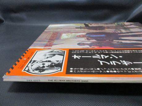 Allman Brothers Band 1st Same Title Japan Rare LP OBI