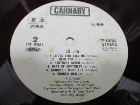 Wake 23 - 59 Japan Orig. PROMO LP RED WAX WHITE LABEL