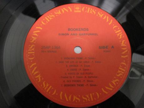 Simon And Garfunkel Bookends Japan Rare LP SILVER OBI
