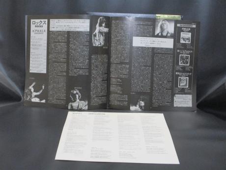 Aerosmith Rocks Japan Orig. LP OBI INSERT