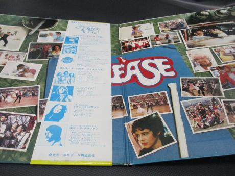 John Travolta Olivia Newton-John & more VA Grease OST Japan Orig. 2LP OBI
