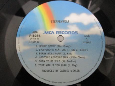 Steppenwolf 1st Same Title Japan Rare LP GREEN OBI