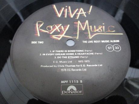 Roxy Music Viva! Roxy Music Japan Early Press LP PURPLE OBI