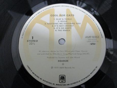 Squeeze Cool For Cats Japan Orig. LP OBI