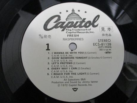 Eric Carmen Raspberries Fresh Japan PROMO LP OBI WHITE LABEL