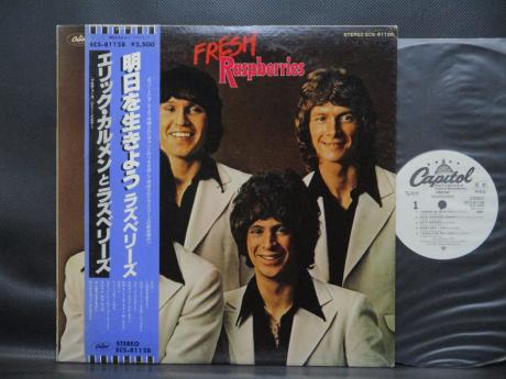 Eric Carmen Raspberries Fresh Japan PROMO LP OBI WHITE LABEL