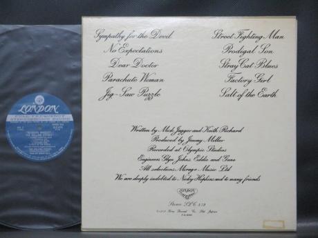Rolling Stones Beggars Banquet Japan Early Press LP BIG COVER OBI