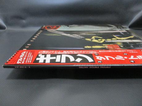 Gillan Double Trouble Japan Orig. PROMO 2LP OBI WHITE LABEL