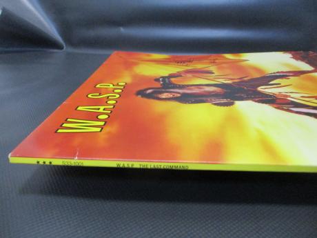 WASP Last Command Japan LTD LP PHOTO-BOOKLET